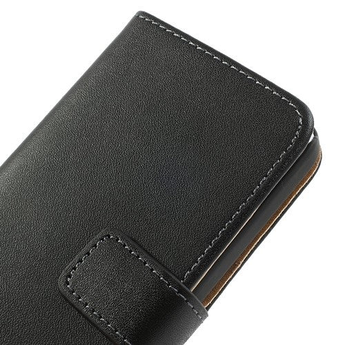 Wallet Case für Apple iPhone 5C Genuine Split Echt Leder