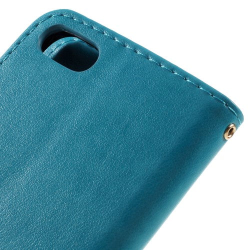 Wallet Case für Apple iPhone 8 7 SE 2020 Butterfly Flower Motiv