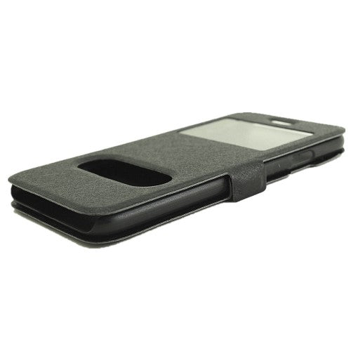 Wallet Case für Apple iPhone 8 7 SE 2020 Window View Silk Book Etui