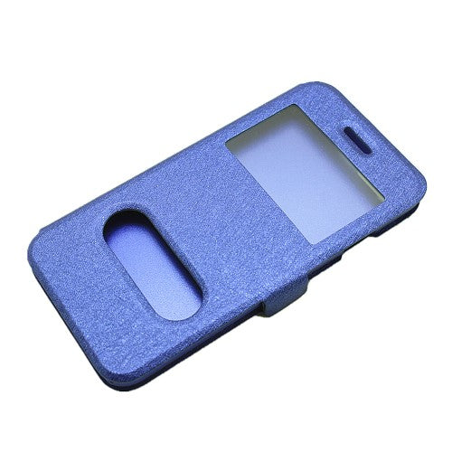 Wallet Case für Apple iPhone 8 7 SE 2020 Window View Silk Book Etui