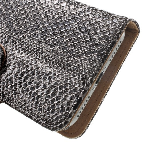 Wallet Case für Apple iPhone 8 7 SE 2020 Snake Schlange Muster Etui