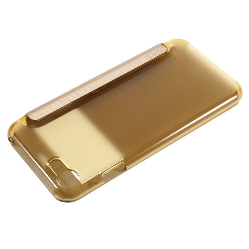 Wallet Case für Apple iPhone 8 7 SE 2020 Window View Brushed Look