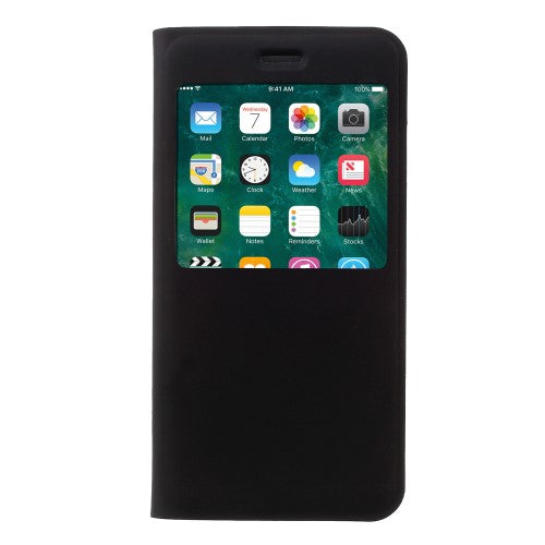 Wallet Case für Apple iPhone 8 7 SE 2020 Window View Book Etui