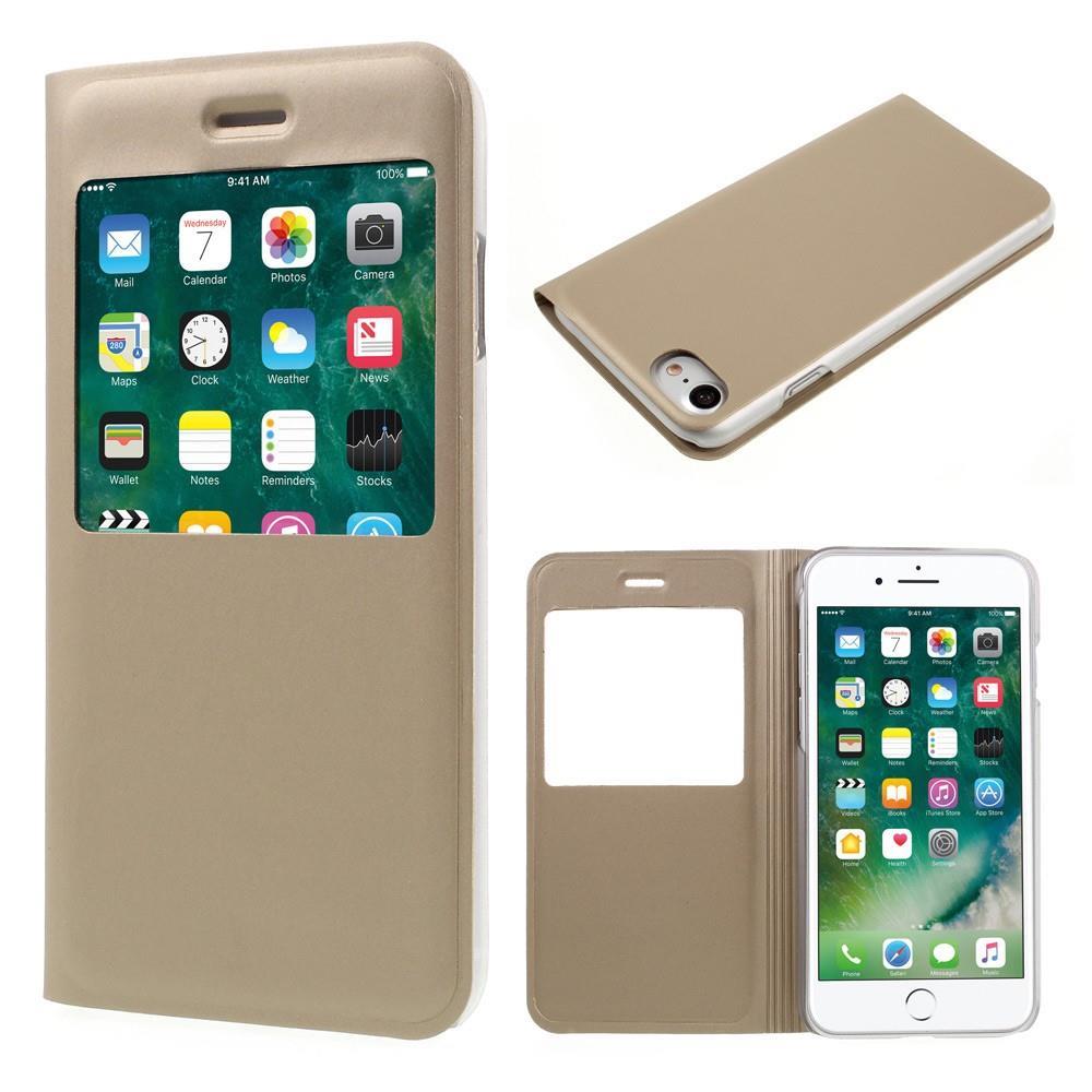 Wallet Case für Apple iPhone 8 7 SE 2020 Window View Book Etui