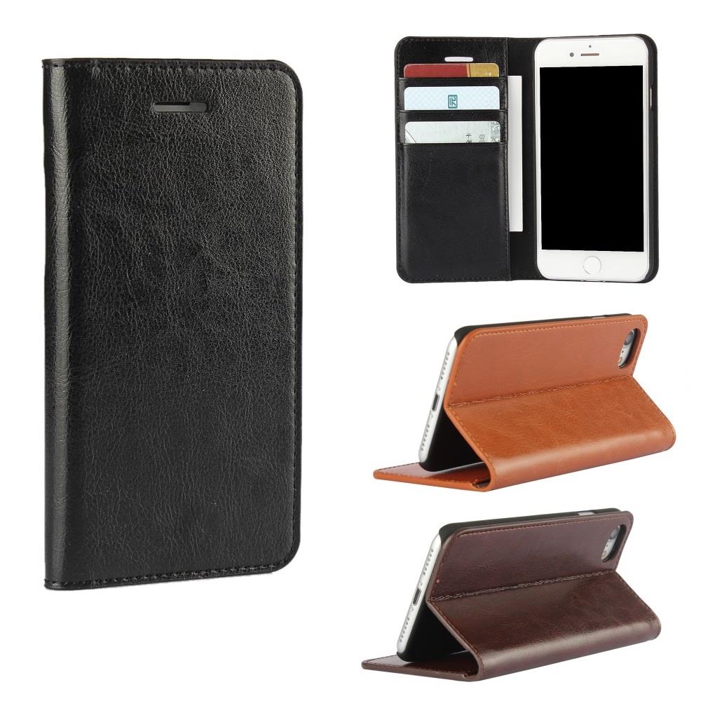 Wallet Case für APPLE IPHONE 8 7 SE 2020 SE 2022 Leder Handy Tasche Crazy Horse