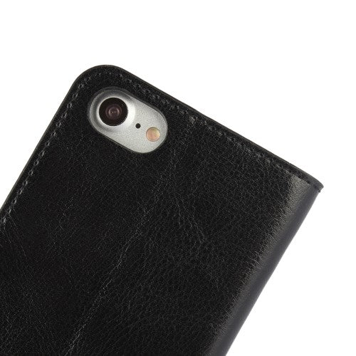 Wallet Case für APPLE IPHONE 8 7 SE 2020 SE 2022 Leder Handy Tasche Crazy Horse