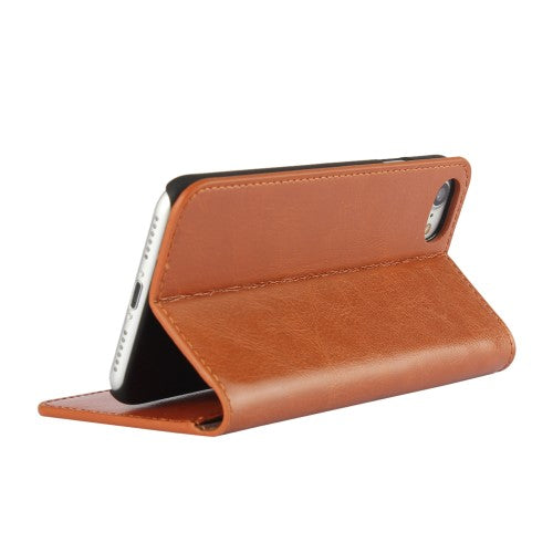 Wallet Case für APPLE IPHONE 8 7 SE 2020 SE 2022 Leder Handy Tasche Crazy Horse