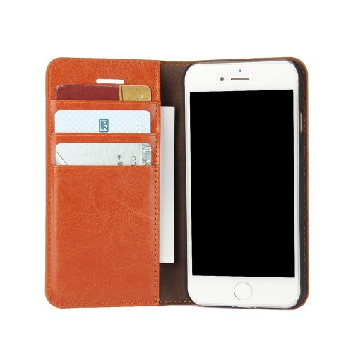 Wallet Case für APPLE IPHONE 8 7 SE 2020 SE 2022 Leder Handy Tasche Crazy Horse
