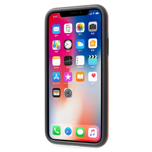 TPU PC Case für Apple iPhone XS X Assorted Color Edge