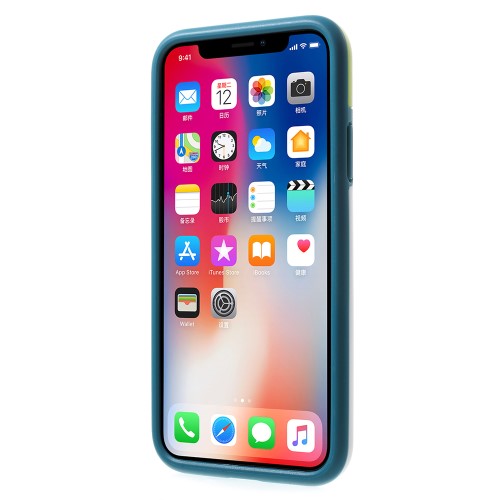 TPU PC Case für Apple iPhone XS X Assorted Color Edge