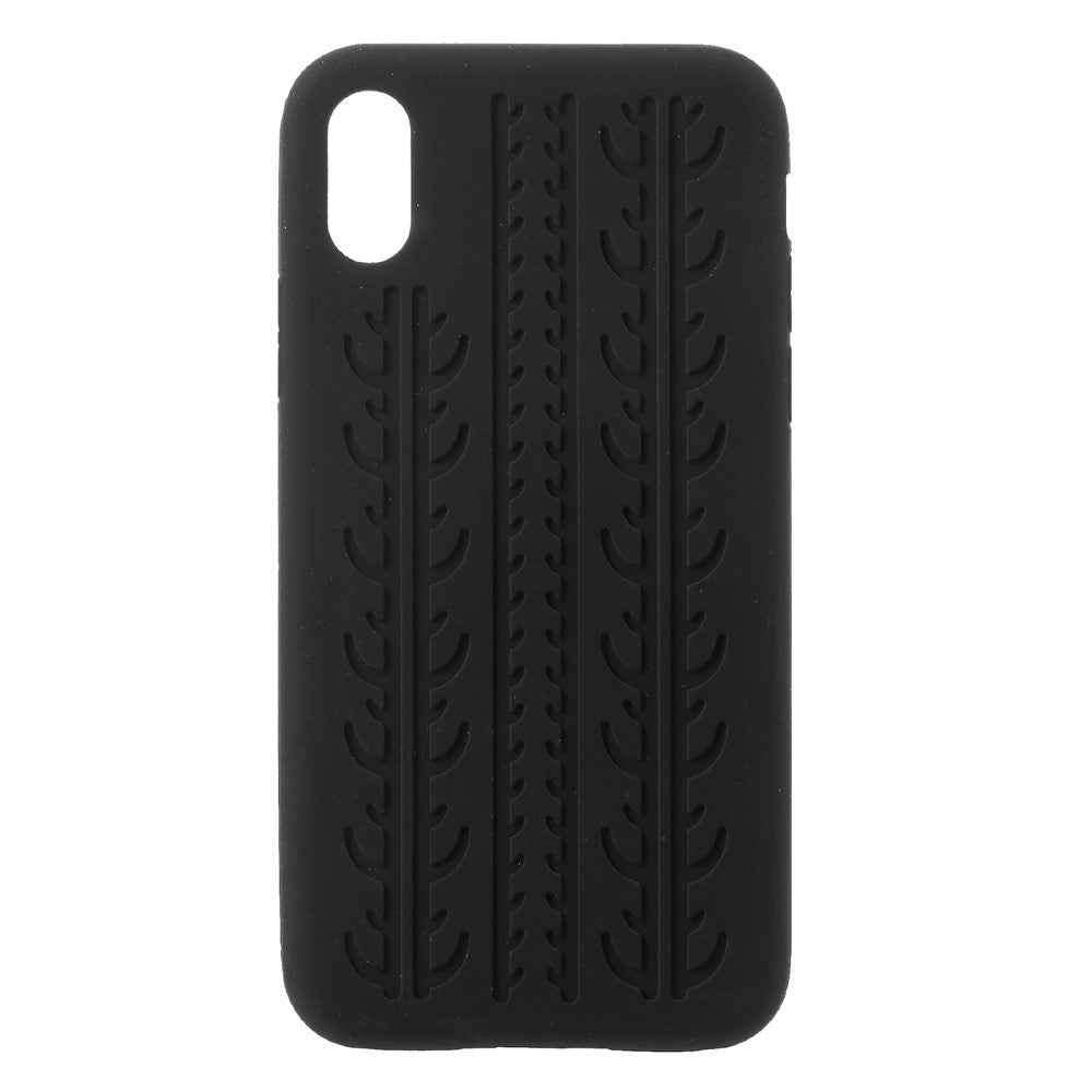 Silikon Case für Apple iPhone XS X Soft Reifenprofil