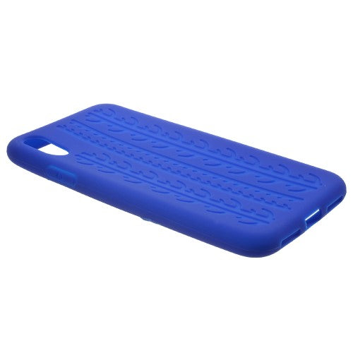 Silikon Case für Apple iPhone XS X Soft Reifenprofil