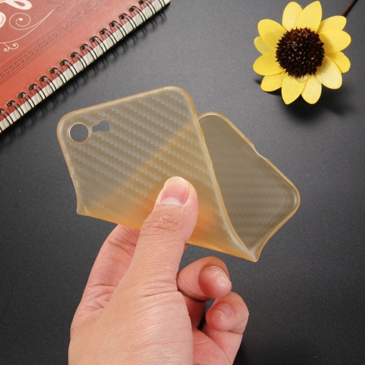 TPU Case für Apple iPhone 8 7 SE 2020 Ultra Thin Carbon Fiber Optik Optik