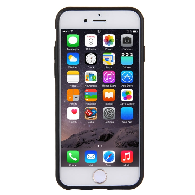 TPU Case für Apple iPhone 6 6S Pure Colour Metal Style