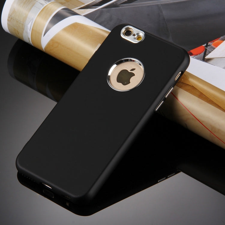 TPU Case für Apple iPhone 6 6S Pure Colour Metal Style