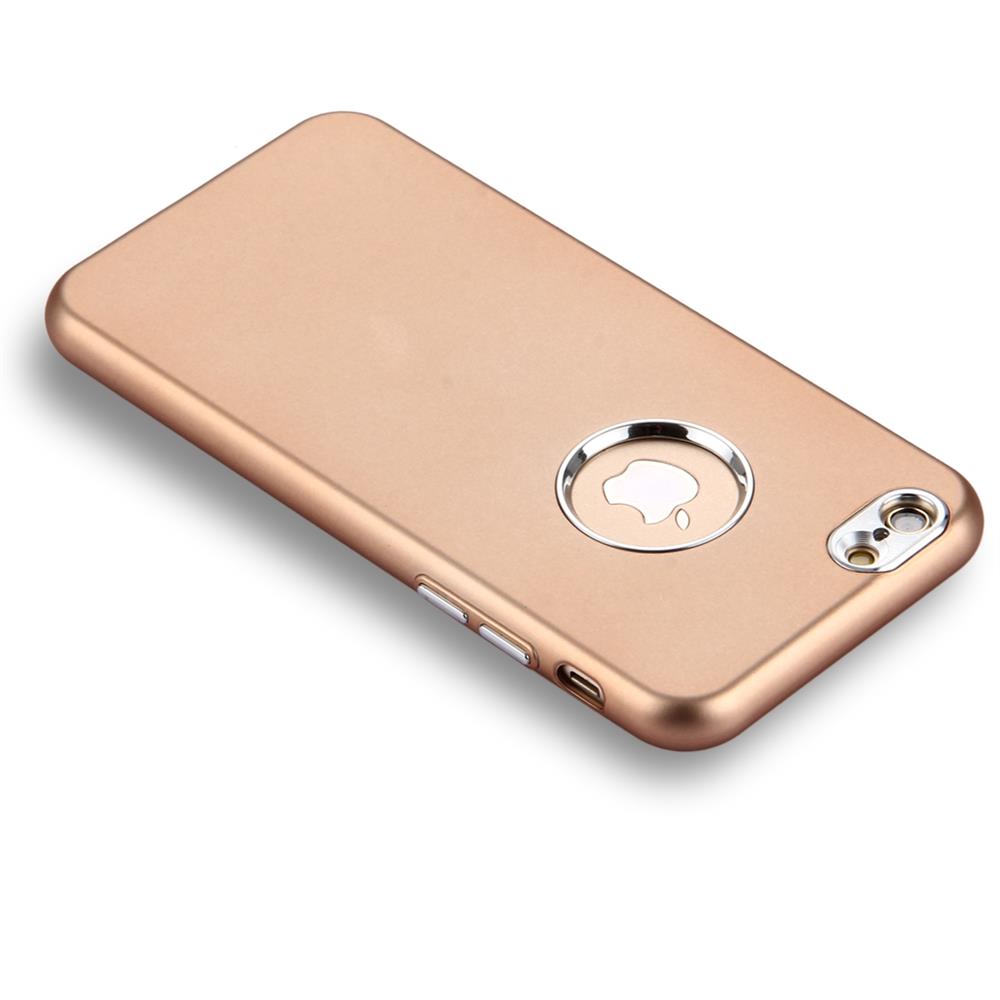 TPU Case für Apple iPhone 6 6S Pure Colour Metal Style