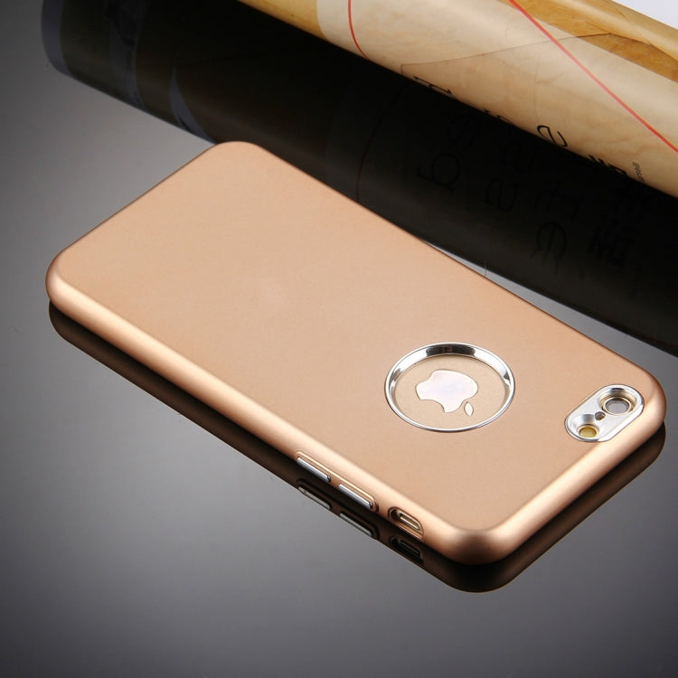 TPU Case für Apple iPhone 6 6S Pure Colour Metal Style