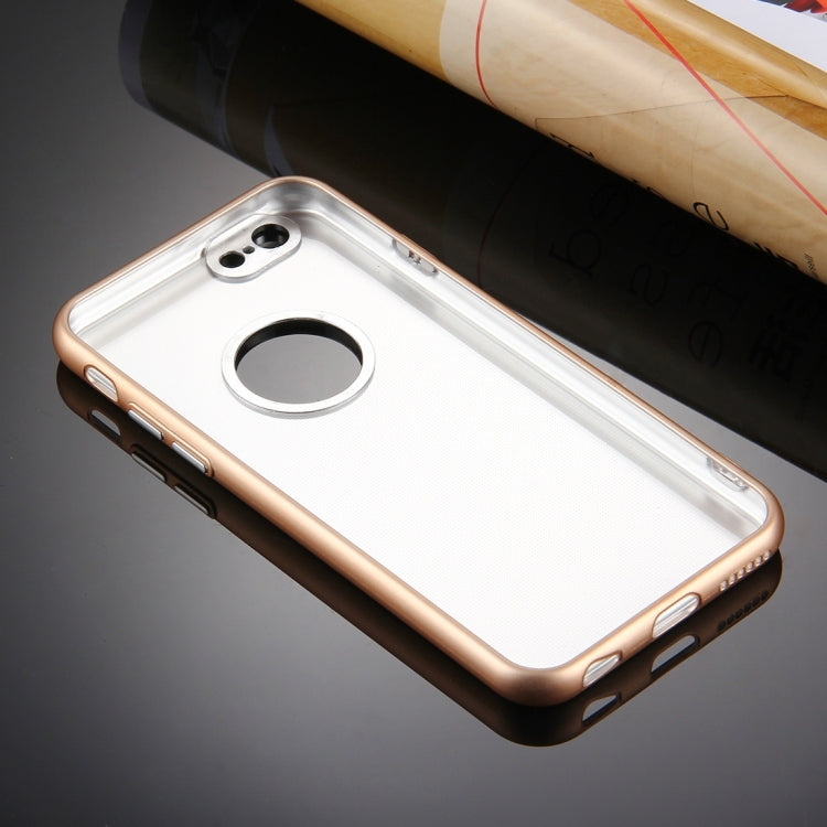 TPU Case für Apple iPhone 6 6S Pure Colour Metal Style