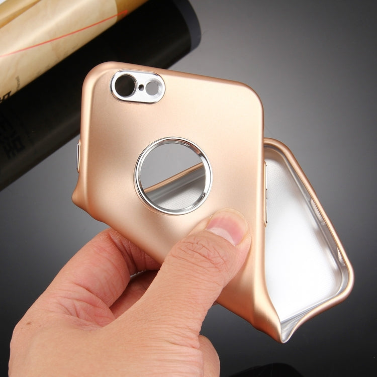 TPU Case für Apple iPhone 6 6S Pure Colour Metal Style