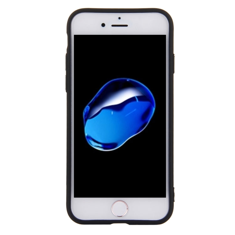 TPU Case für Apple iPhone 8 7 SE 2020 Pure Colour Metal Style