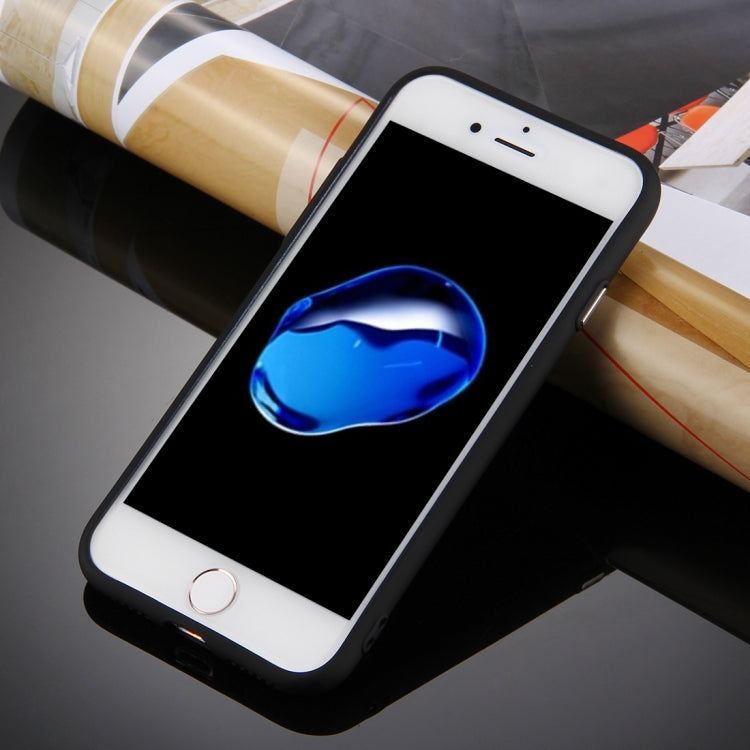 TPU Case für Apple iPhone 8 7 SE 2020 Pure Colour Metal Style