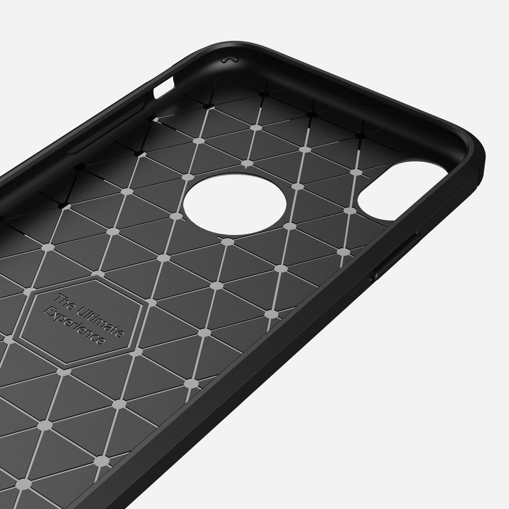 TPU Case für Apple iPhone XR Carbon Skin Brushed