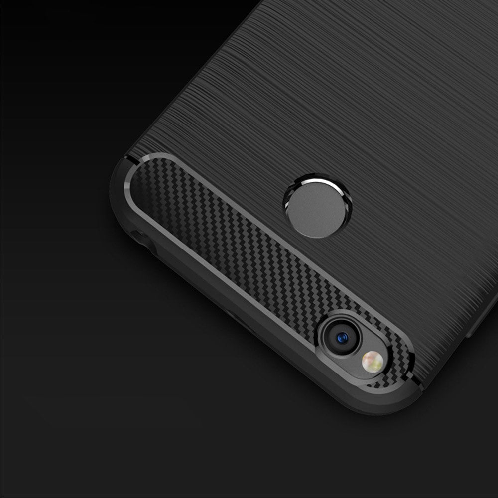 TPU Case für APPLE IPHONE 6 6S Carbon Fiber Skin Brushed Muster Schutzhülle