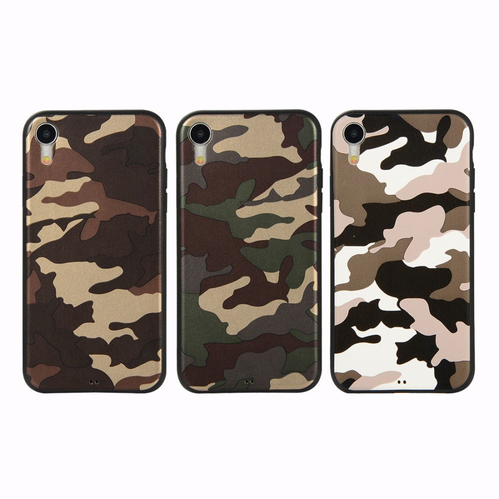 TPU Case für Apple iPhone XR Camouflage Muster Flexi Handyhülle