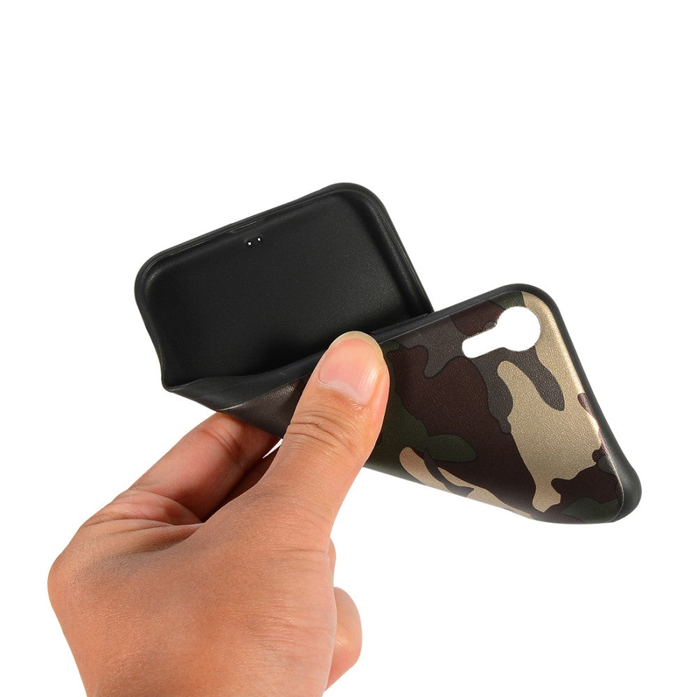 TPU Case für Apple iPhone XR Camouflage Muster Flexi Handyhülle