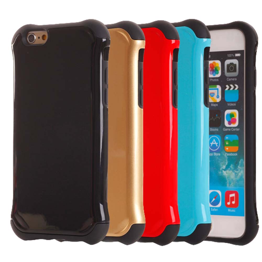 TPU Hybrid Case für Apple iPhone 6 6S Cool Armour Stoßfest Schutzhülle Cover