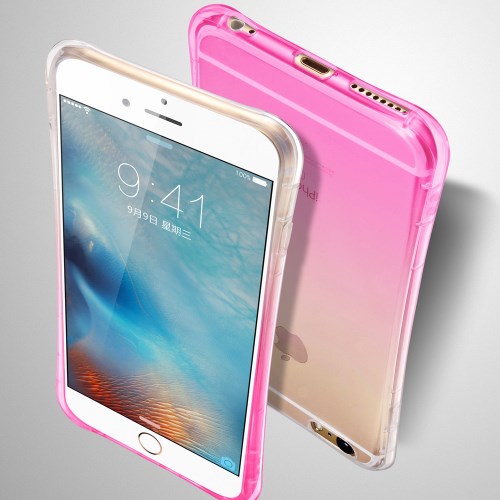 TPU Gel Case für Apple iPhone 6 6S Slim Waist Transparent