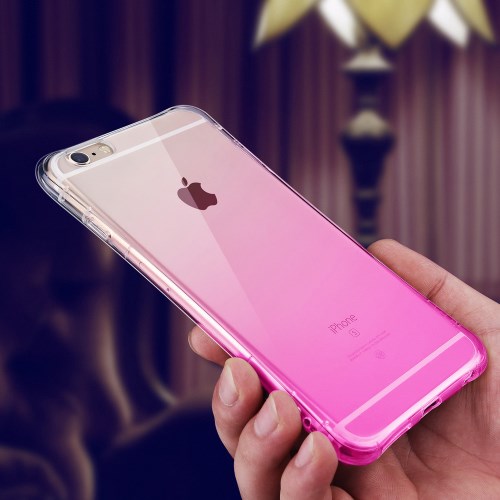 TPU Gel Case für Apple iPhone 6 6S Slim Waist Transparent
