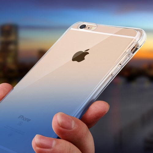 TPU Gel Case für Apple iPhone 6 6S Slim Waist Transparent