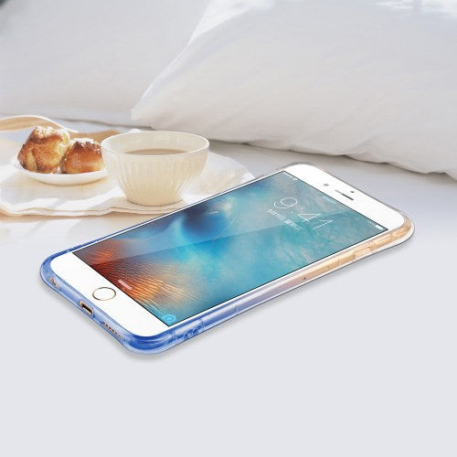 TPU Gel Case für Apple iPhone 6 6S Slim Waist Transparent