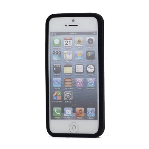Silikon Case für Apple iPhone SE 5 5S Soft Swirling Kreis Muster
