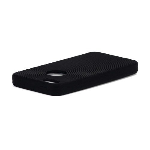 Silikon Case für Apple iPhone SE 5 5S Soft Swirling Kreis Muster