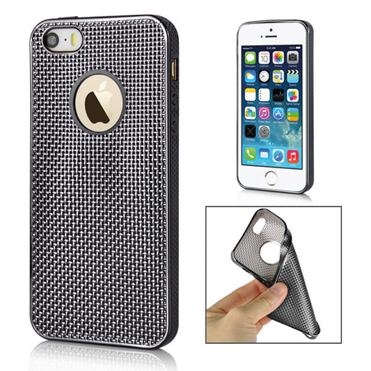 TPU Case für Apple iPhone SE 5 5S Soft Metal Chain Look Kette