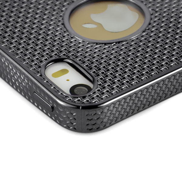 TPU Case für Apple iPhone SE 5 5S Soft Metal Chain Look Kette