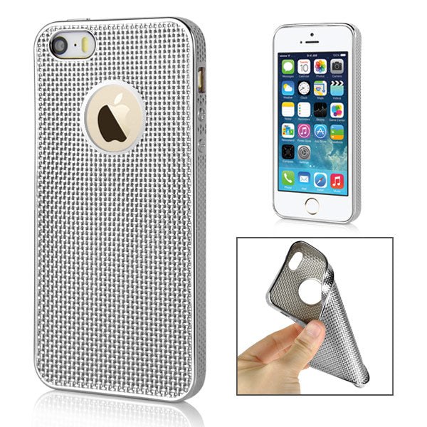 TPU Case für Apple iPhone SE 5 5S Soft Metal Chain Look Kette