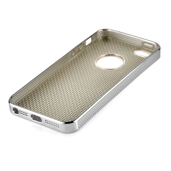 TPU Case für Apple iPhone SE 5 5S Soft Metal Chain Look Kette