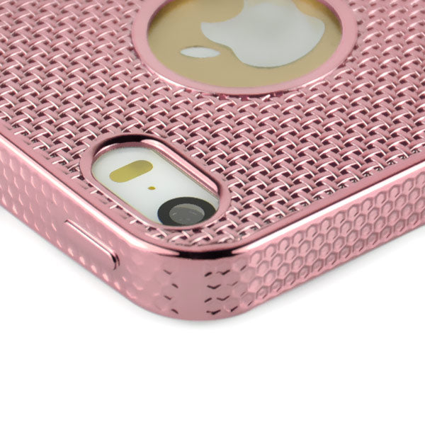 TPU Case für Apple iPhone SE 5 5S Soft Metal Chain Look Kette