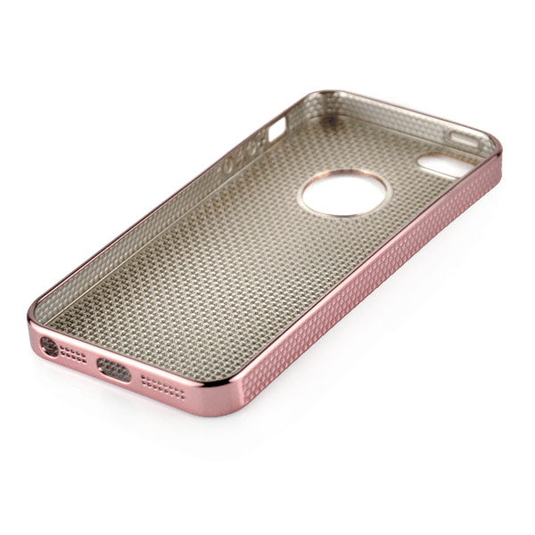 TPU Case für Apple iPhone SE 5 5S Soft Metal Chain Look Kette