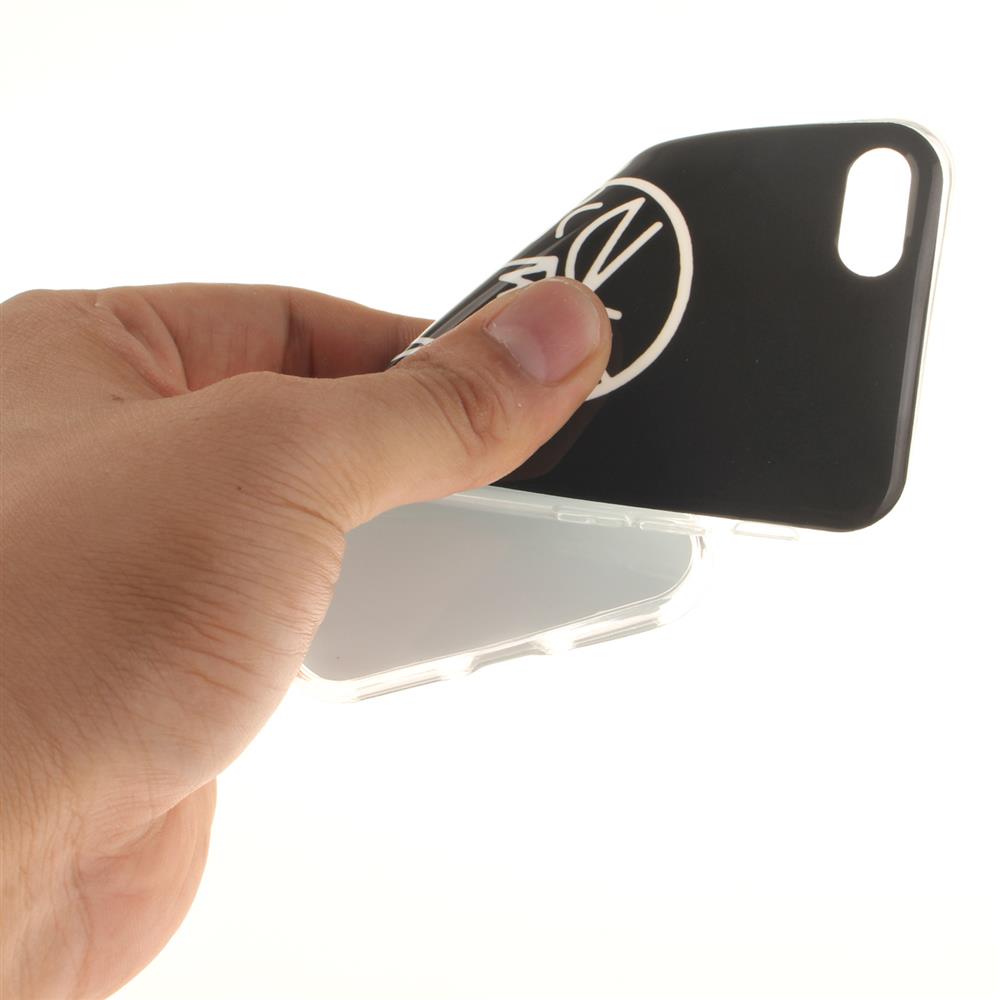 Apple iPhone 8 7 SE 2020 TPU IMD Case Ultra Slim Drawing
