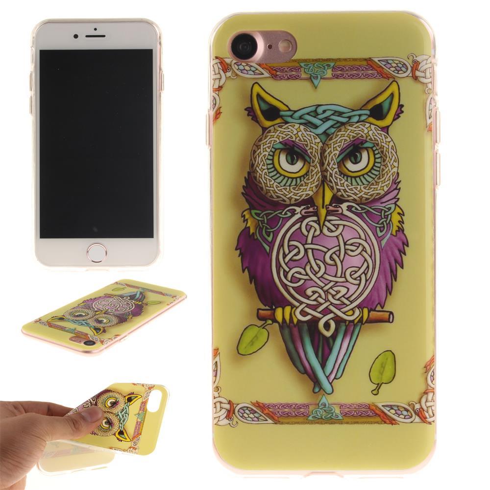 Apple iPhone 8 7 SE 2020 TPU IMD Case Ultra Slim Drawing