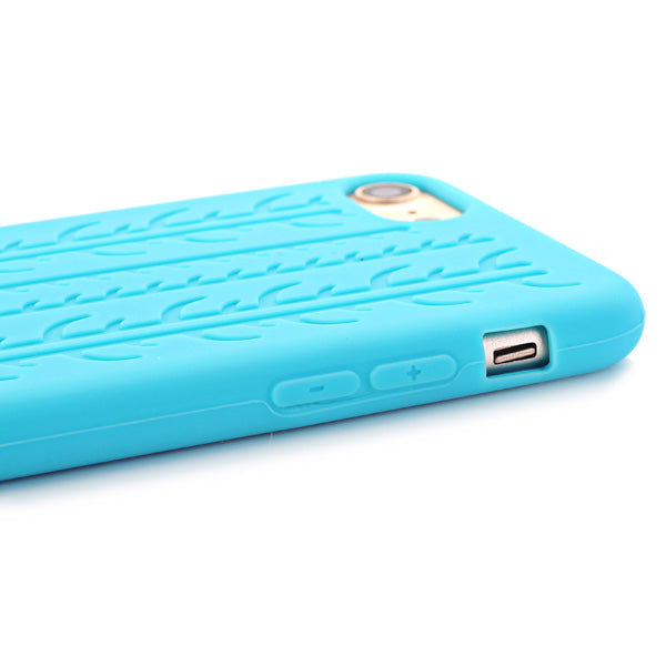 Silikon Case für Apple iPhone 8 7 SE 2020 Soft Reifenprofil