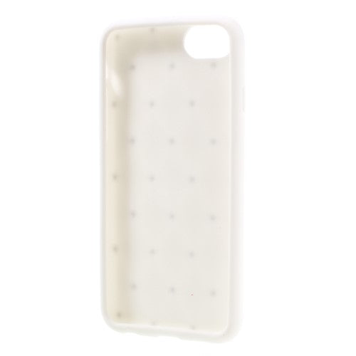 Silikon Case für Apple iPhone 8 7 SE 2020 Rhinestone Rhombus Glitzer Bling Hülle