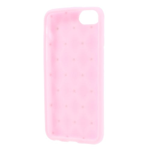 Silikon Case für Apple iPhone 8 7 SE 2020 Rhinestone Rhombus Glitzer Bling Hülle