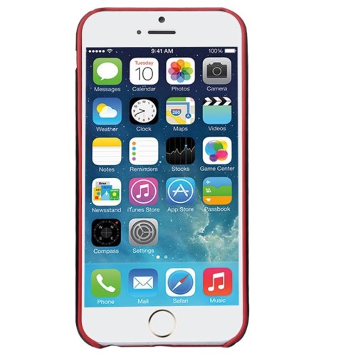 BASEUS Hard Case für Apple iPhone 6 6S PU Dünn Slim Smart