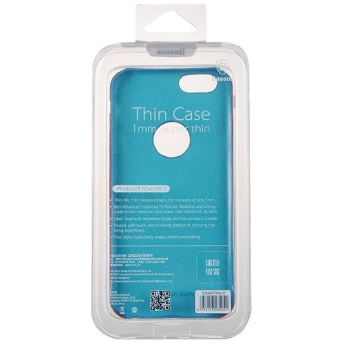 BASEUS Hard Case für Apple iPhone 6 6S PU Dünn Slim Smart
