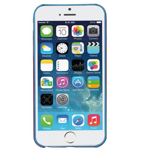 BASEUS Hard Case für Apple iPhone 6 6S PU Dünn Slim Smart